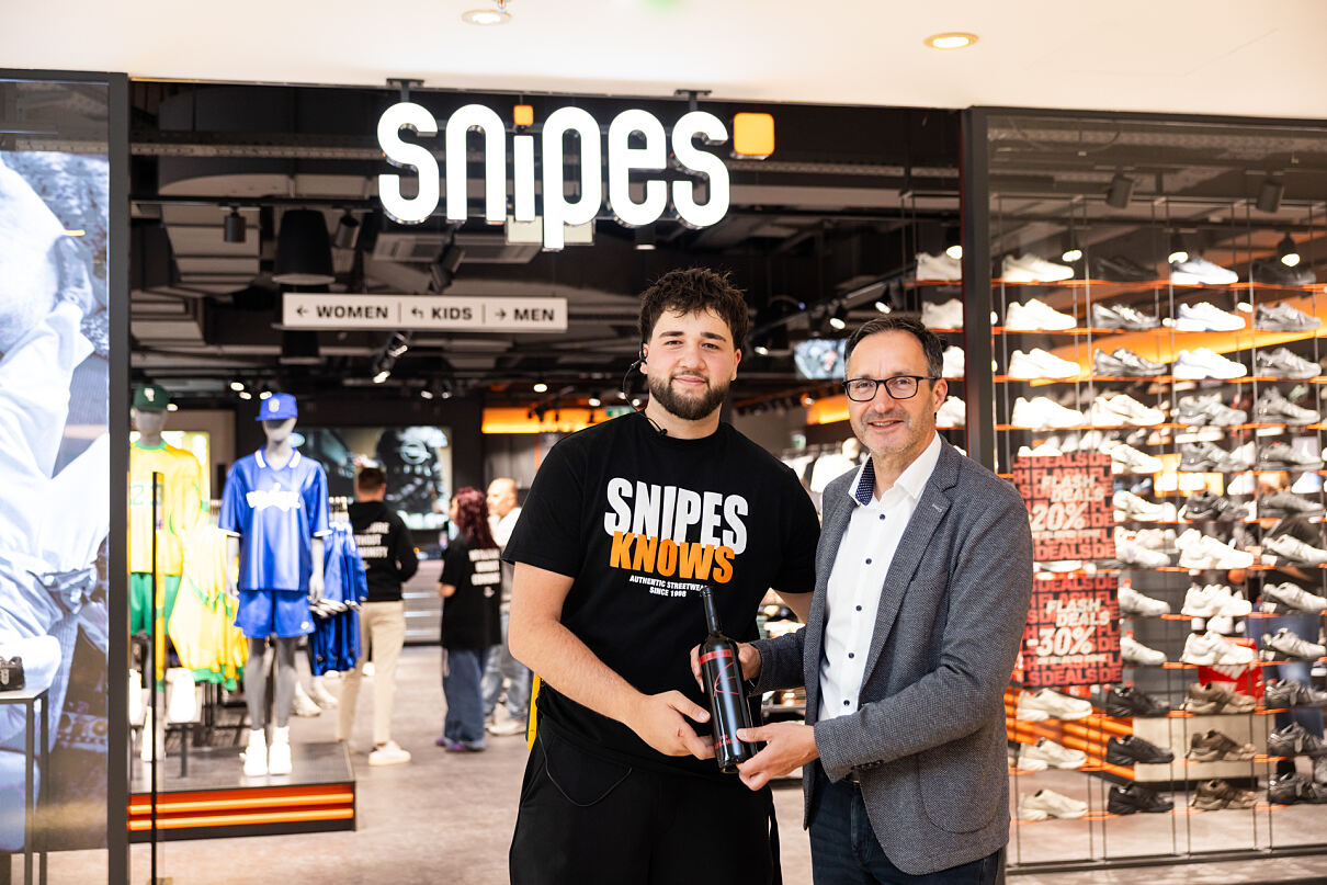 Snipes Eröffnung im SILLPARK