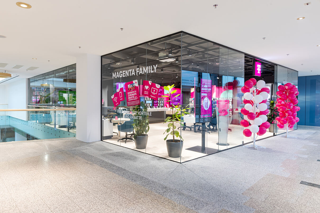Modernisiert und im neuen Look präsentiert sich Magenta im SILLPARK.