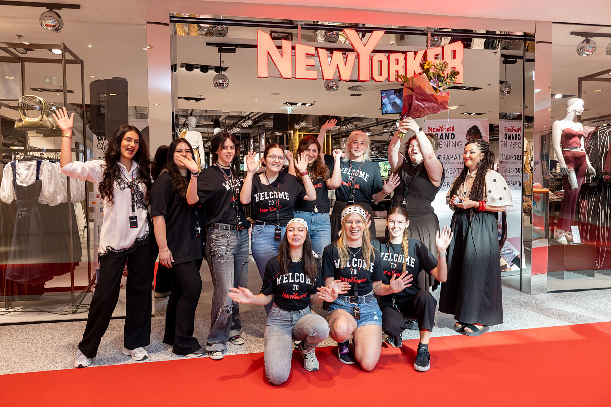 New Yorker Crew freut sich auf die Eröffnung im SILLPARK.