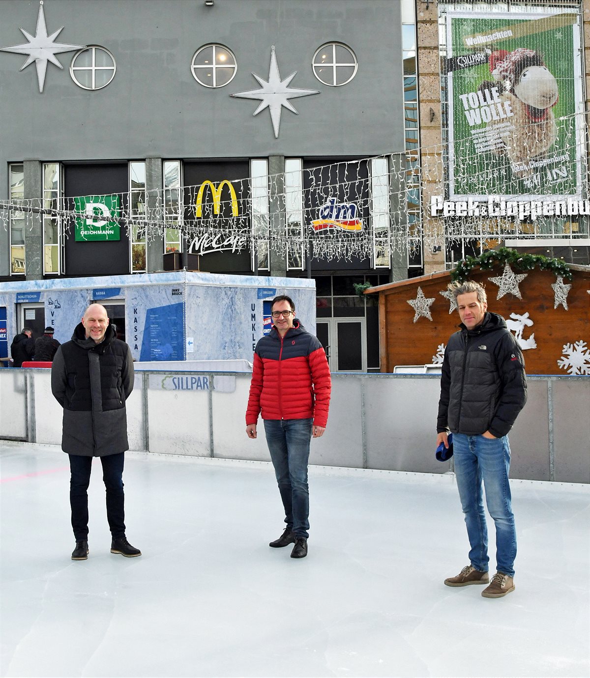 Eröffnung Eislaufplatz SILLPARK