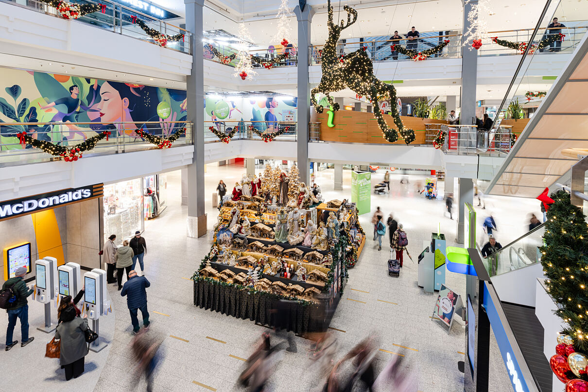 Weihnachtszauber im Foyer